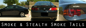02-04 Acura RSX Smoked Taillight Kit