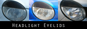 02-03 Subaru Impreza and WRX Headlight Eyelid Kit