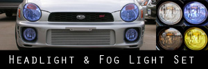 02-03 Subaru Impreza and WRX Headlight and Fog Light Protection Kit