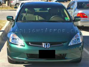 03 07 Honda Accord Headlight Protection Film