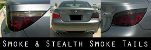 BMW 5 Series Sedan Smoked Taillight Kit