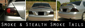 04-06 Mitsubishi Lancer Smoked Taillight Kit