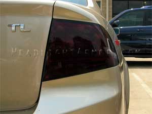 04 08 Acura TL Smoked Taillight Film