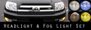 03-05 Toyota 4Runner Headlight and Fog Light Protection Kit