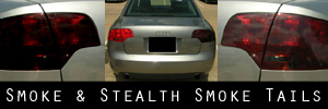 05-08 Audi A4 and S4 Sedan Smoked Taillight Kit