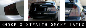 05-07 Subaru Legacy and Outback Sedan Smoked Taillight Kit