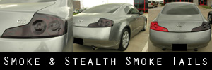 infiniti G35 Coupe Smoked Taillight Kit