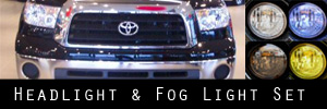 07-12 Toyota Tundra Headlight and Fog Light Protection Kit