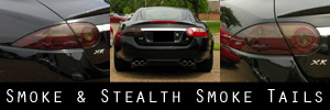 07-10 Jaguar XK and XKR Coupe Smoked Taillight Kit