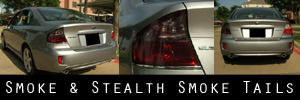 08-09 Subaru Legacy Sedan Smoked Taillight Kit