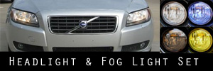 Volvo S80 Headlight Fog Light Protection Kit