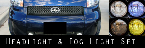 08-09 Scion xB Headlight & Fog Light Protection Kit
