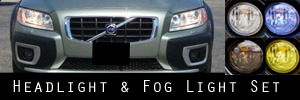 08-10 Volvo XC70 Headlight and Fog Light Protection Kit