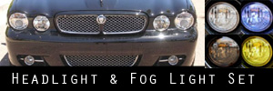 Jaguar XJ Headlight &amp; Fog Light Protection Kit