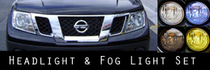 Nissan Frontier Headlight & Fog Light Protection Kit