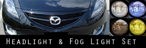Mazda6 Headlight & Fog Light Protection Kit