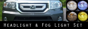 Honda Pilot Headlight & Fog Light Protection Kit