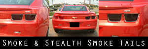 10 Chevrolet Camaro Smoked Taillight and Side Reflectors Kit