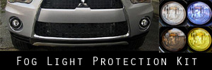 10 Mitsubishi Outlander Fog Light Protection Kit
