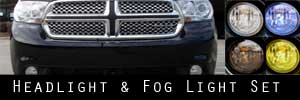 11-12 Dodge Durango Headlight and Fog Light Protection Kit