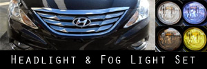 11 Hyundai Sonata Headlight and Fog Light Protection Kit