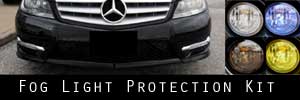 12 Mercedes-Benz C300 and C350 and C63 Fog Light Protection Kit