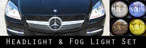 12 Mercedes-Benz Headlight and Fog Light Protection Kit
