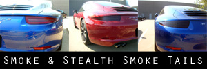 13 Porsche 911 991 Smoked Taillight Kit