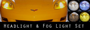 05-12 Chevrolet Corvette Headlight and Fog Light Protection Kit
