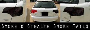 06-08 Audi A4 and S4 Avant (wagon) Smoked Taillight Kit