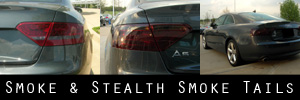 08-10 Audi A5 and S5 Smoked Taillight Kit