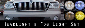 03-05 Lincoln Aviator Headlight and Fog Light Protection Kit