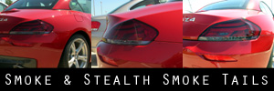 09-12 BMW Z4 Smoked Taillight Kit