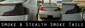 03-05 Infiniti G35 Coupe Smoked Taillight Kit