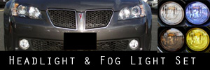 Pontiac G8 Headlight &amp; Fog Light Protection Kit