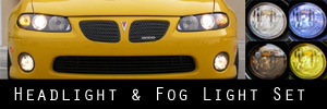 04-06 Pontiac GTO Headlight and Fog Light Protection Kit
