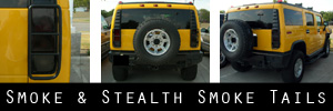 03-09 Hummer H2 Smoked Taillight Kit
