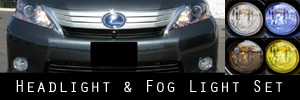 10-11 Lexus HS250h Headlight and Fog Light Protection Kit