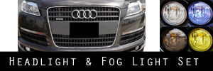 07-11 Audi Q7 Headlight and Fog Light Protection Kit
