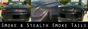 02-10 Lexus SC430 Smoked Taillight Kit