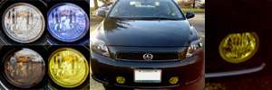 Scion tC Colored Fog Light Protection Kit