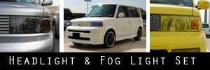 04-07 Scion xB Headlight and Fog Light Protection Kit