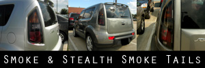 10-11 Kia Soul Smoked Taillight Kit
