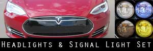 12-13 Tesla Model S Headlight and Signal Light Protection Kit