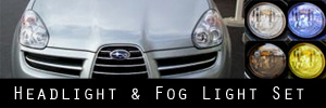 06-07 Subaru Tribeca Headlight and Fog Light Protection Kit