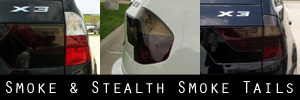 BMW X3 Smoked Taillight Kit
