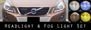10 Volvo XC60 Headlight and Fog Light Protection Kit