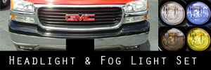GMC Headlight &amp; Fog Light Protection Kit