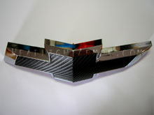 Hexis 3D Carbon Fiber Wrapped Camaro Bow Tie