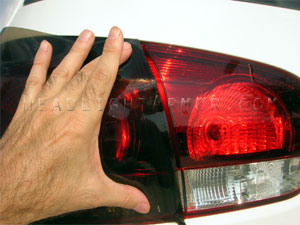 Headlight Armor Smoked Taillight Install GTI VI - Step 5